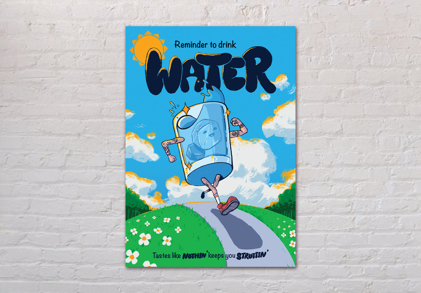 WATER REMINDER PRINT